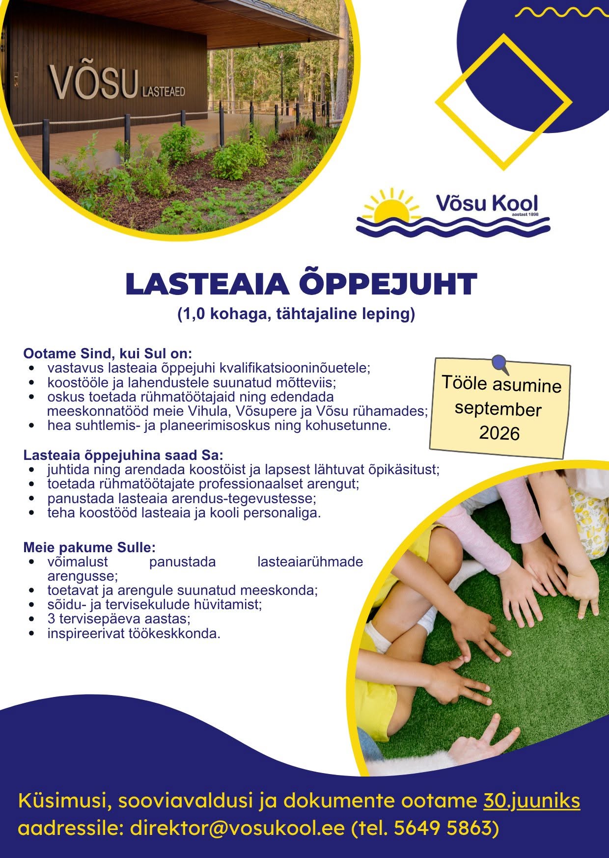 Lasteaia õppejuht